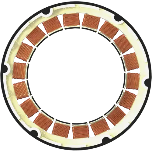 BLDC motor stator winding