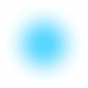 Blue light glow